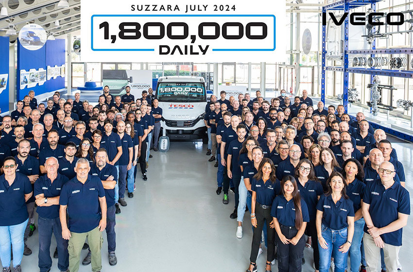 IVECO  atinge pragul de 1.800.000 unitati DAILY, produse la Suzzara